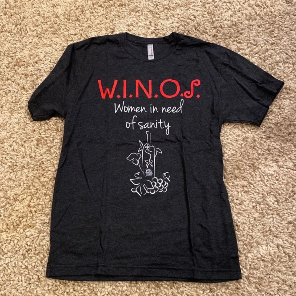 Adult wine T-shirt